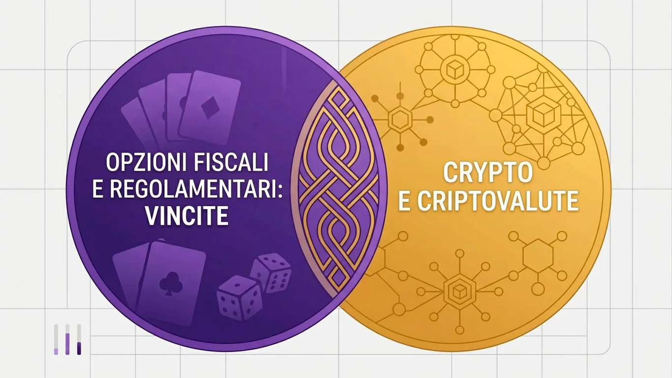 Complessità fiscale delle vincite in criptovaluta su piattaforme di gioco estere