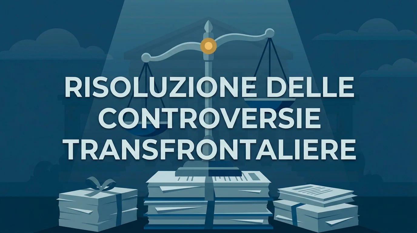 Bilancia della giustizia stilizzata sopra documenti di reclamo di gioco online