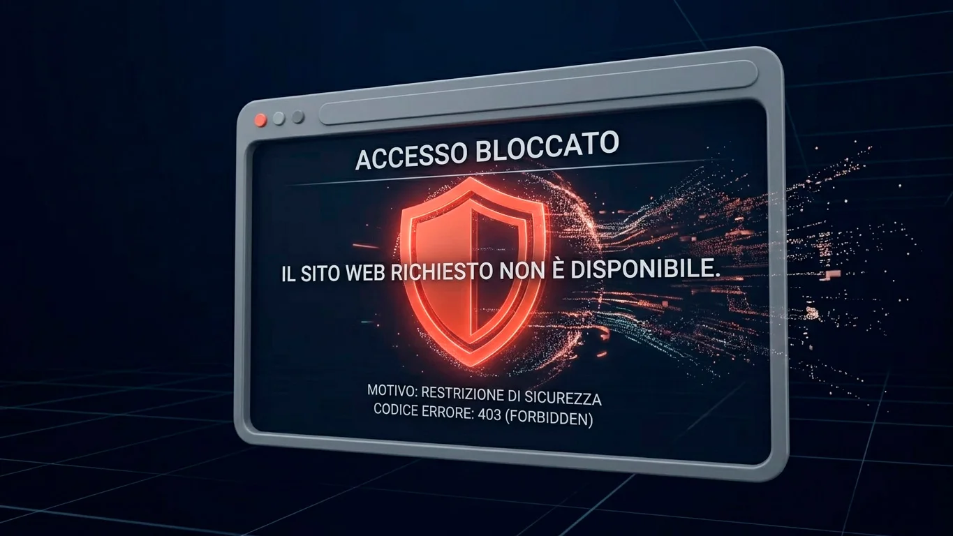 Funzionamento dell'oscuramento dei siti di gioco non autorizzati da parte di ADM
