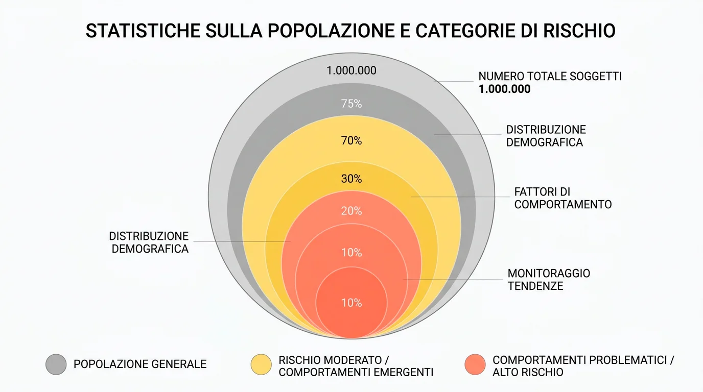 Dati statistici ISS sul disturbo da gioco d'azzardo in Italia e profili di rischio