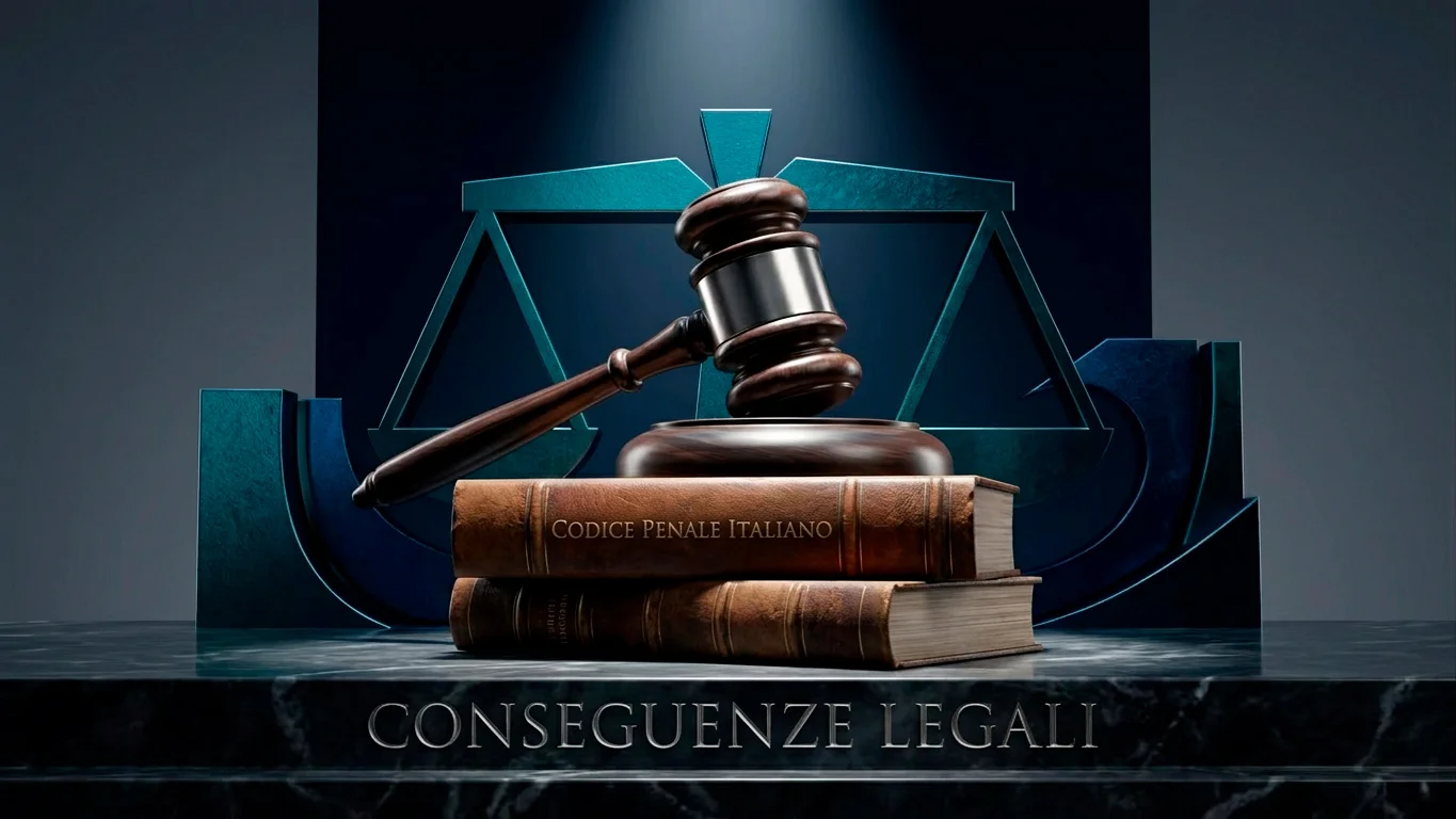 Rappresentazione delle sanzioni penali previste dalla Legge 401 del 1989 per il gioco senza concessione