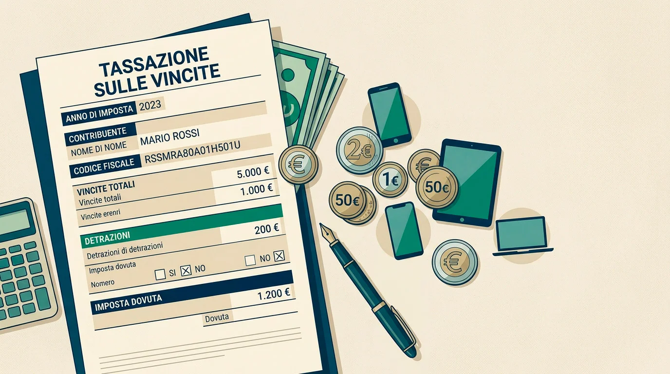 Analisi del trattamento fiscale delle vincite da casino non AAMS per il giocatore italiano